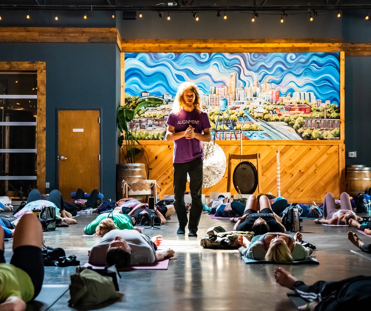 Austin leading a session