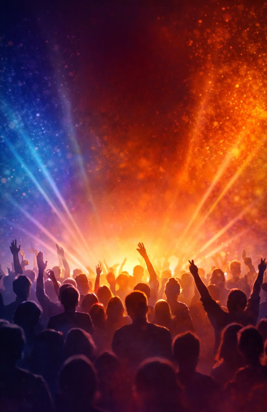 SOUNDANCE crowd with lights