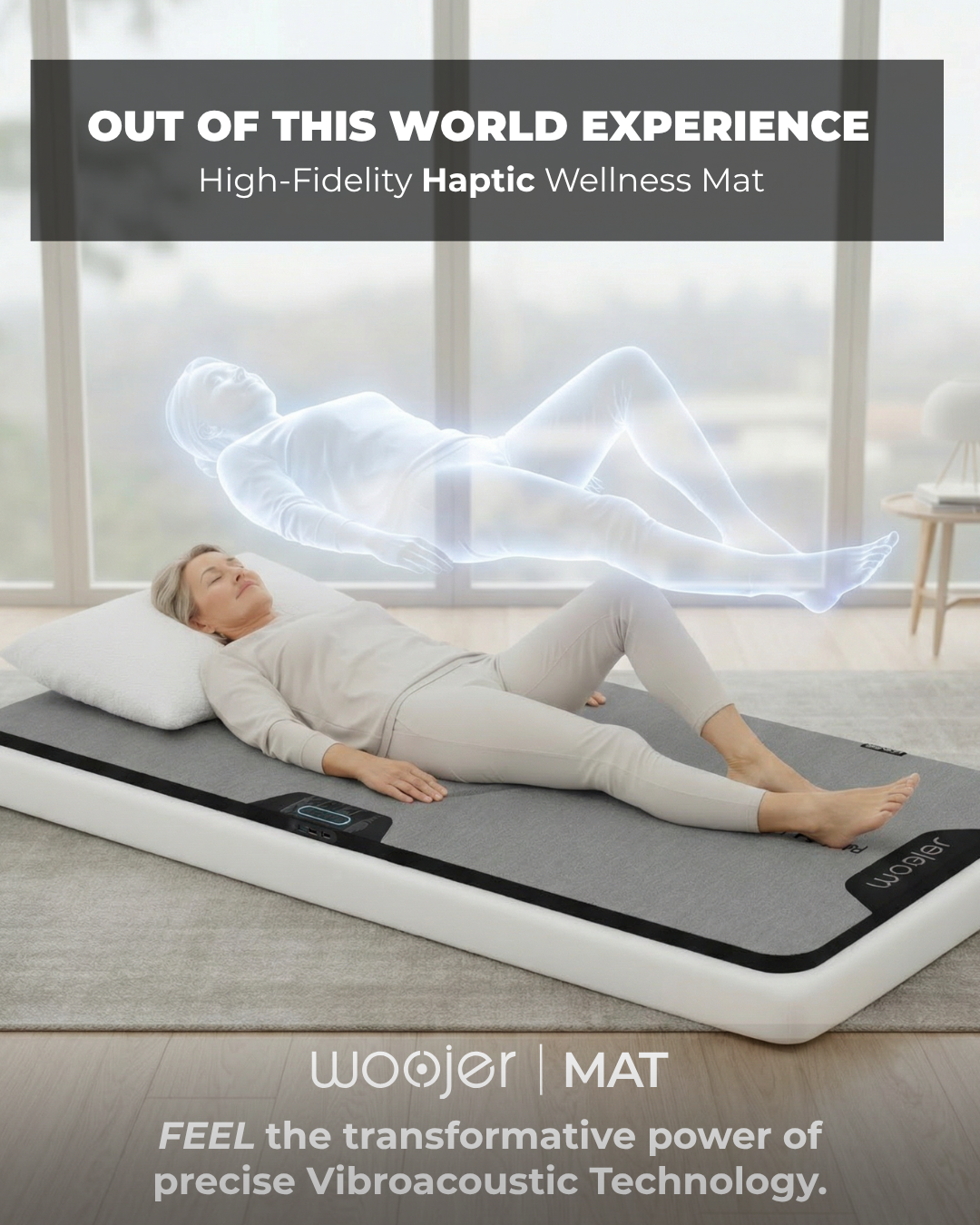Woojer MAT — Haptic Wellness Experience